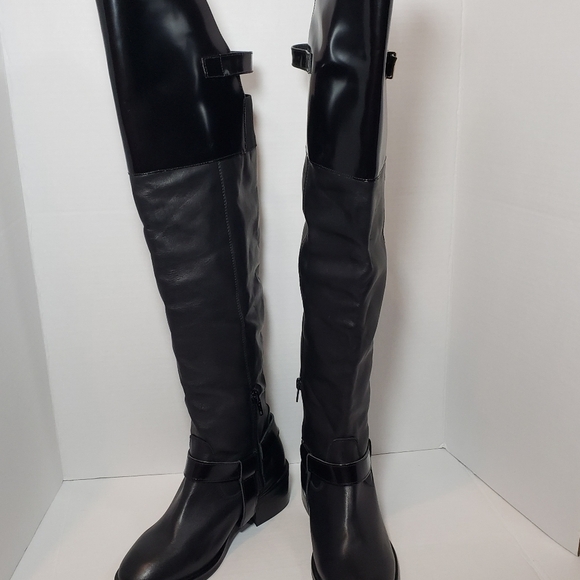 TOPSHOP Dreamer Over the Knee Boots Size 5 1/2 - Picture 2 of 14